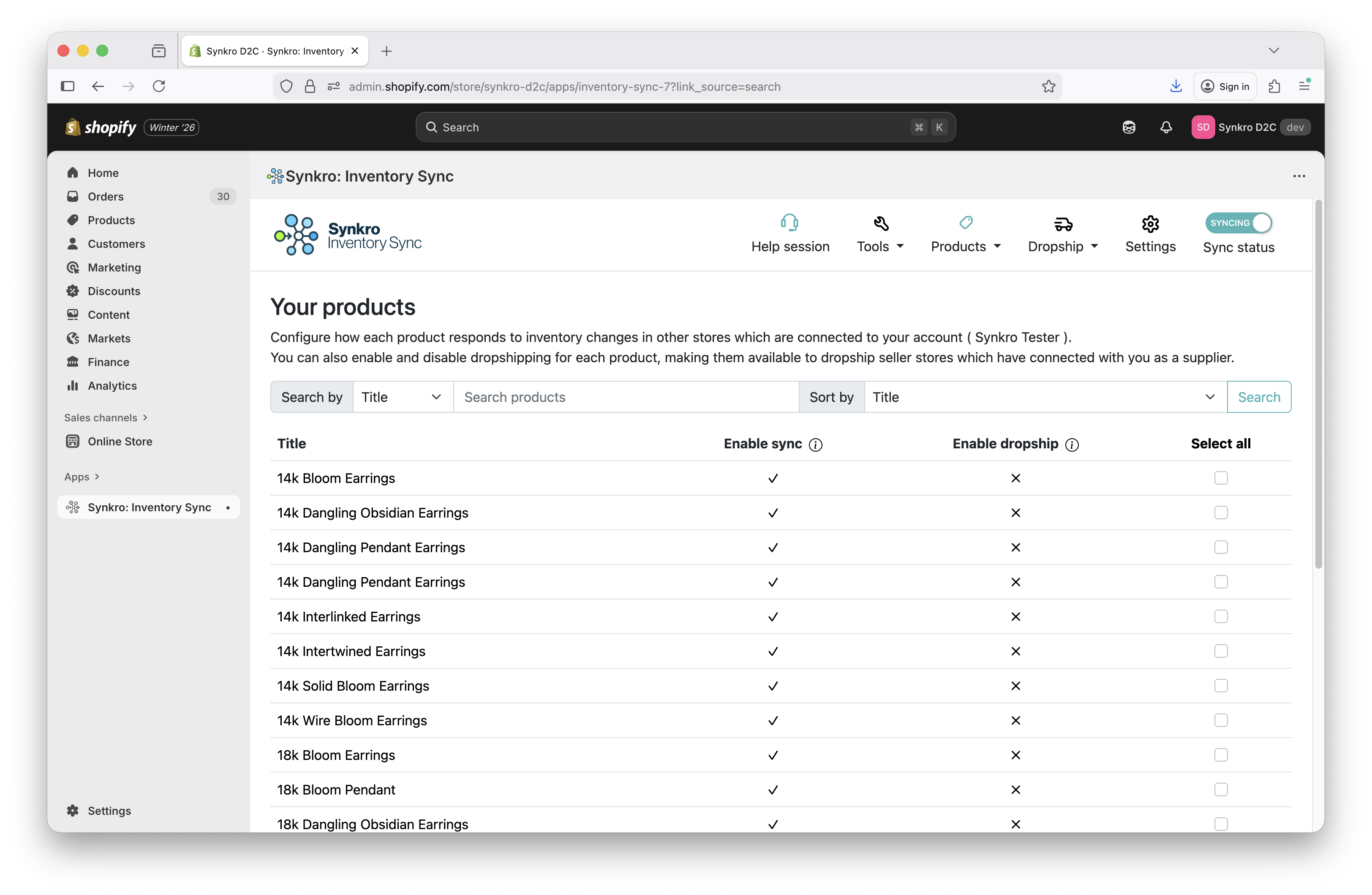 First store installation complete